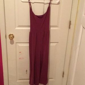 plum jumpsuit